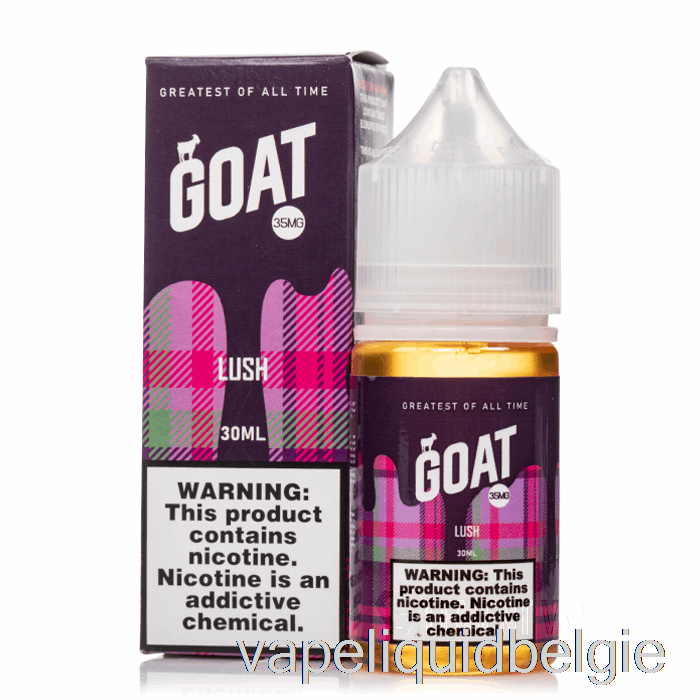 Vape Vloeibare Weelderige - Geitenzouten - 30 Ml 35 Mg